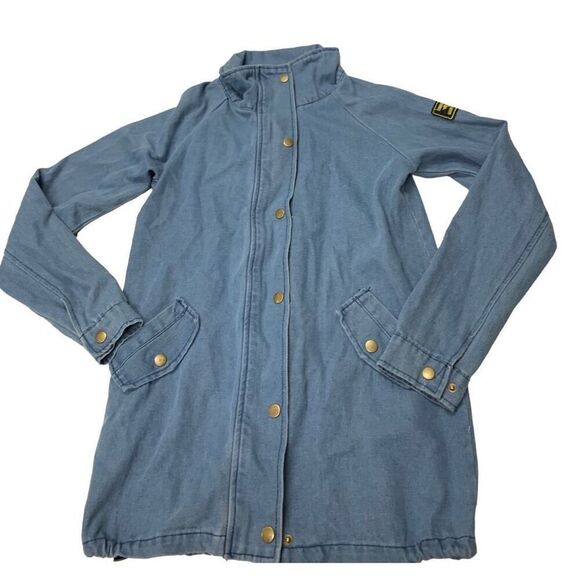 Denim Parka Style Jacket - Picture 2 of 6